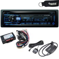 Alpine CDE-175BT CD Receiver with NFC & Bluetooth - Includes Steering Wheel Interface & SiriusXM Satellite Tuner