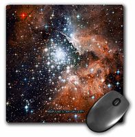 3dRose LLC 8 x 8 x 0.25 Inches Mouse Pad, Nebulae Star Gallery (mp_76786_1)