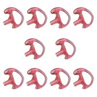 ProMaxPower Two-Way Portable Radio Earmold Insert Earplugs Earbuds for Acoustic Tube Earpiece Headset (10-Pack, Left)