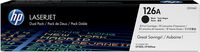 HP 126A (CE310AD) Black Original LaserJet Toner Cartridges, 2 pack