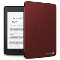 Infiland Kindle Paperwhite 2018 Case Compatible with Amazon Kindle Paperwhite 10th Generation 6 inches 2018 Release(Auto Wake/Sleep), Wine Red