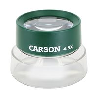 Carson Kids BugLoupe 4.5X Pre-Focused Stand Magnifier Loupe for Viewing Insects, Plants, Coins, Stamps, Maps, Fine Print and Wildlife (HU-55)