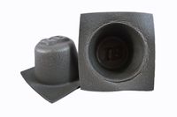 1 Pair 6.5" Acoustic Speaker Baffle Car Bass Reflex System Install Bay IBBAF65