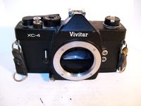 Vintage Vivitar XC-4 35mm SLR Camera Body