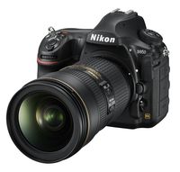 Nikon D850 FX-format Digital SLR Camera Body w/ Nikon AF-S FX NIKKOR 24-70mm f/2.8E ED Vibration Reduction Zoom Lens with Auto Focus