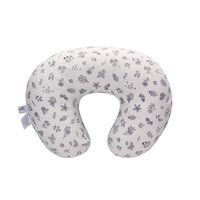 LAT Nursing Pillow Cover,100% Natural Cotton Breastfeeding Pillow Slipcover,Extra Soft and Snug on Baby Nursing Pillow (Plant)
