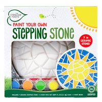 Creative Roots Paint Your Own Mosaic Sun Stepping Stone by Horizon Group USA