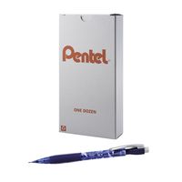 Pentel ICY Mechanical Pencil, (0.9mm), Tinted Blue Barrel, 12 pack (AL29TC)