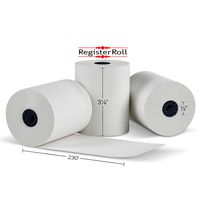 Thermal Paper roll 3 1 8' x 230 POS-X XR500 Thermal Receipt Printer 50 Rolls | Receipt Paper roll 3 1/8 Thermal | BPA Free - RegisterRolls.
