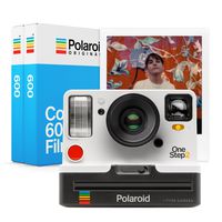 Polaroid Originals 9008 OneStep 2 VF Instant Film Camera, White with Originals Instant Color Film for 600 - Double Pack, White (4841)