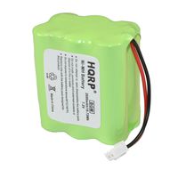 HQRP Backup Battery Compatible with 2gig BATT1X BATT2X BATT1 GC2 2GIG-CNTRL2 2GIG-CP2 GCKIT311 Go Control Panel Security System Alarm 6MR2600AAY4Z 10-000009-001