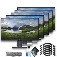 Dell P2719H 27" 16:9 Ultrathin Bezel IPS Monitor with 1 - Belkin PowerStrip and 5 HDMI Cables - 5 Pack