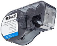 Brady MC-500-595-CL-BK Vinyl B-595 Black on Clear Label Maker Cartridge, 20' Width x 1/2" Height, For BMP51/BMP53 Printers