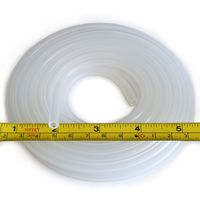 Pure Silicone Tubing - 1/8" ID x 1/4" OD - High Temp Kink-Free Hose Tube 500F (10 Feet)