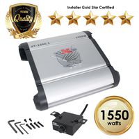 SoundXtreme ST-1550.1 Monoblock Amplifier 1 Ohm Stable 1550 W w/ Remote Level Control
