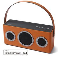 [Apple Airplay Certified]GGMM M4 Wireless Speaker for Music Streaming,Wi-Fi Bluetooth Indoor Outdoor Speaker, Built-in Battery,10-Hour Playtime,Powerful 40W Audio Driver,Enhanced Bass,Multi Room Play