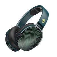Skullcandy Hesh 3 Bluetooth Wireless Over-Ear Headphones with Microphone, Rapid Charge 22-Hour Battery, Foldable, Memory Foam Ear Cushions for Comfortable All-Day Fit, Psycho Tropical