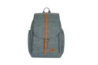 JuneHouse MM laptop dayuse backpack linen gray stripe