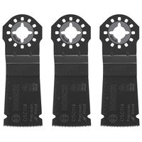 Bosch OSC114-3 1-1/4Inch x 1-5/8Inch Multi-Tool HCS Precision Plunge Cut Blades-Pack of 3