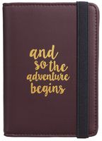 Casmonal Passport Holder Cover Wallet RFID Blocking Leather Card Case Travel Document Organizer (Napa Red Wine)