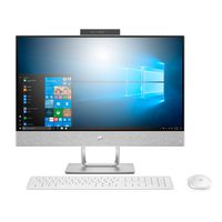 HP Pavilion 24-inch All-in-One Computer, AMD A12-9730P Quad-Core, 12GB RAM, 1TB Hard Drive, Windows 10 (24-x020, White)