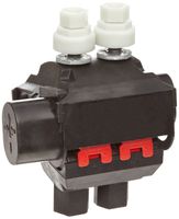 Morris Products 96116 Above Ground Insulation Piercing Connector, 2 Port, 350 - 1/0 Main Range, 350 - 1/0 Tap Range