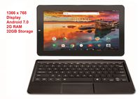 RCA Maven Pro 11.6 inches Android 7.0 with Detachable Keyboard 1366 x 768 ISP Touch Screen 2G RAM 32GB (Black)