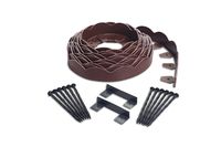 EasyFlex 3210RDE-40C Scallop No-Dig Landscape Edging, 40', Red