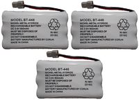 BT446 BT-446 BBTY0503001 BT-1004 BT-1005 GE-TL26402 BT-504 CPH-488B Rechargeable Cordless Telephone Battery DC 3.6V 800mAh Manufactured by Corun for Uniden