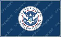 USA Seal Department of Homeland Security Computer Tablet Decal Sticker 3x5 inches