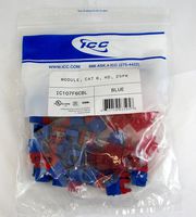ICC ICC-IC107F6CBL MODULE CAT 6 HD 25PK BLUE - NEW - Retail - ICC-IC107F6CBL