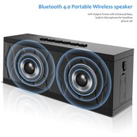 Bluetooth Speaker aelec Wireless Portable Speakers with Waterproof, HD Sound, More Bass, 10W+ Power, 15H Playtime for Home, Outdoor