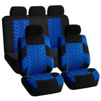 FH Group FB071BLUE115 Car Seat Cover (Travel Master Airbag and Split Bench Compatible Blue)