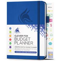 Clever Fox Budget Planner - Expense Tracker Notebook. Monthly Budgeting Journal, Finance Planner & Accounts Book to Take Control of Your Money. Undated - Start Anytime. A5 Size Royal Blue Hardcover