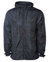 Global Blank Men's Lightweight Windbreaker Winter Jacket Water Resistant Shell (Shadow Camouflage, X-Small)