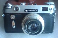 Zorki 6 USSR Soviet Union Russian rangefinder camera with Industar 50 50mm f/3.5
