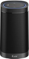 iLuv AUD Dock, Amazon Echo Dot Docking Audio Speaker with Powerful Dynamic Digital Sound, Portability, Plug & Play, Aux-in Port, Rechargeable Battery, and Micro USB Cable (Black)