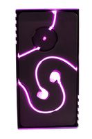 Spark Headphones - Wired Earbud Headphones with Glowing LED Light and Microphone - Noise Canceling High-End Premium Bass - Hands-Free Calling Volume Controls - for Running Sports Exercise