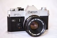Canon FT B FTb QL 35mm Camera with 50mm 1.8 lens