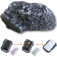 Uncommon Desks Hide A Spare Key Rock - Discrete and Realistic Stone Texture (1 Rock)