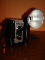 Argus Argoflex Seventy Five Vintage Camera /Flash