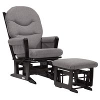Dutailier Modern 0386 Glider Multiposition-Lock Recline with Ottoman Included