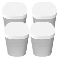 Four Room Set Sonos One SL - The powerful microphone-free speaker for music and more - White