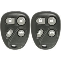 New Keyless Entry 4 Button Replacement Remote Car Key Fob for Select DeVille Eldorado Seville That Use FCC ID KOBUT1BT 25656444 25656445 (2 Pack)