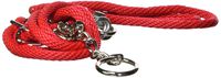 Hamilton Poly Rope Cow Halter with Chain, 3/8-Inch, Red