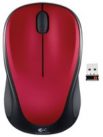 Logitech Wireless USB Mouse M317 - Red (Certified Refurbished)
