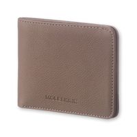 Moleskine Lineage Horizontal Leather Wallet, Taupe Brown