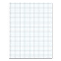 TOPS Cross Section Pad, 1 Pad, 4 Squares/Inch, Quadrille Rule, Letter Size, White, 50 Sheets/Pad, 1 Pad (35041)