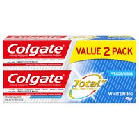 Colgate Total Whitening Toothpaste - 4.8 ounce (2 Pack)