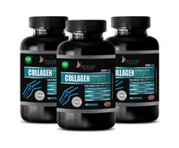 Joint Support Advanced Formula - Collagen HYDROLIZED PEPTIDES 3000MG - Collagen Supplements Made in USA - 3 Bottles 360 Capsules